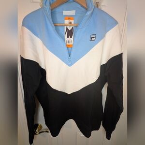 Fila Women's Blue and Black Utility Jacket